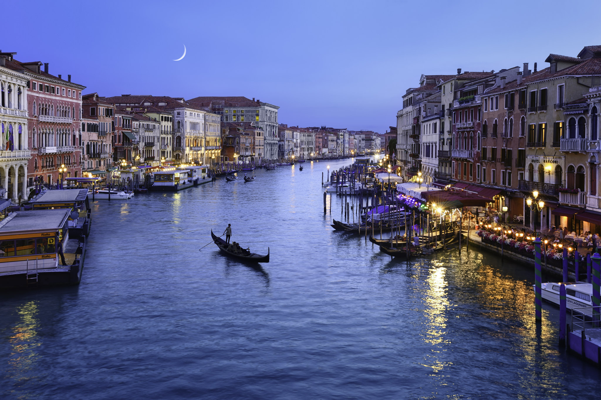 An Evening Serenade, Venice, photographed by Lee Sie
