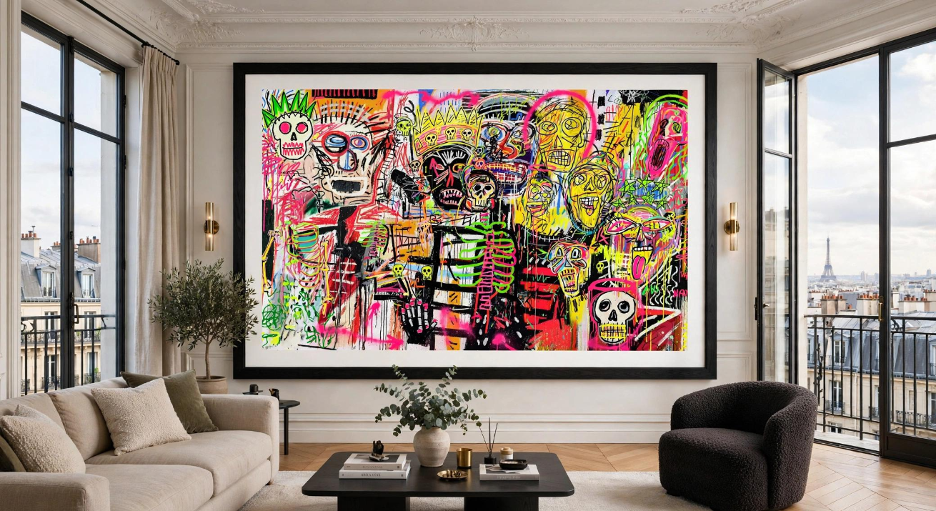 Selected Work II by Pierre Valcourt shown in an installation setting