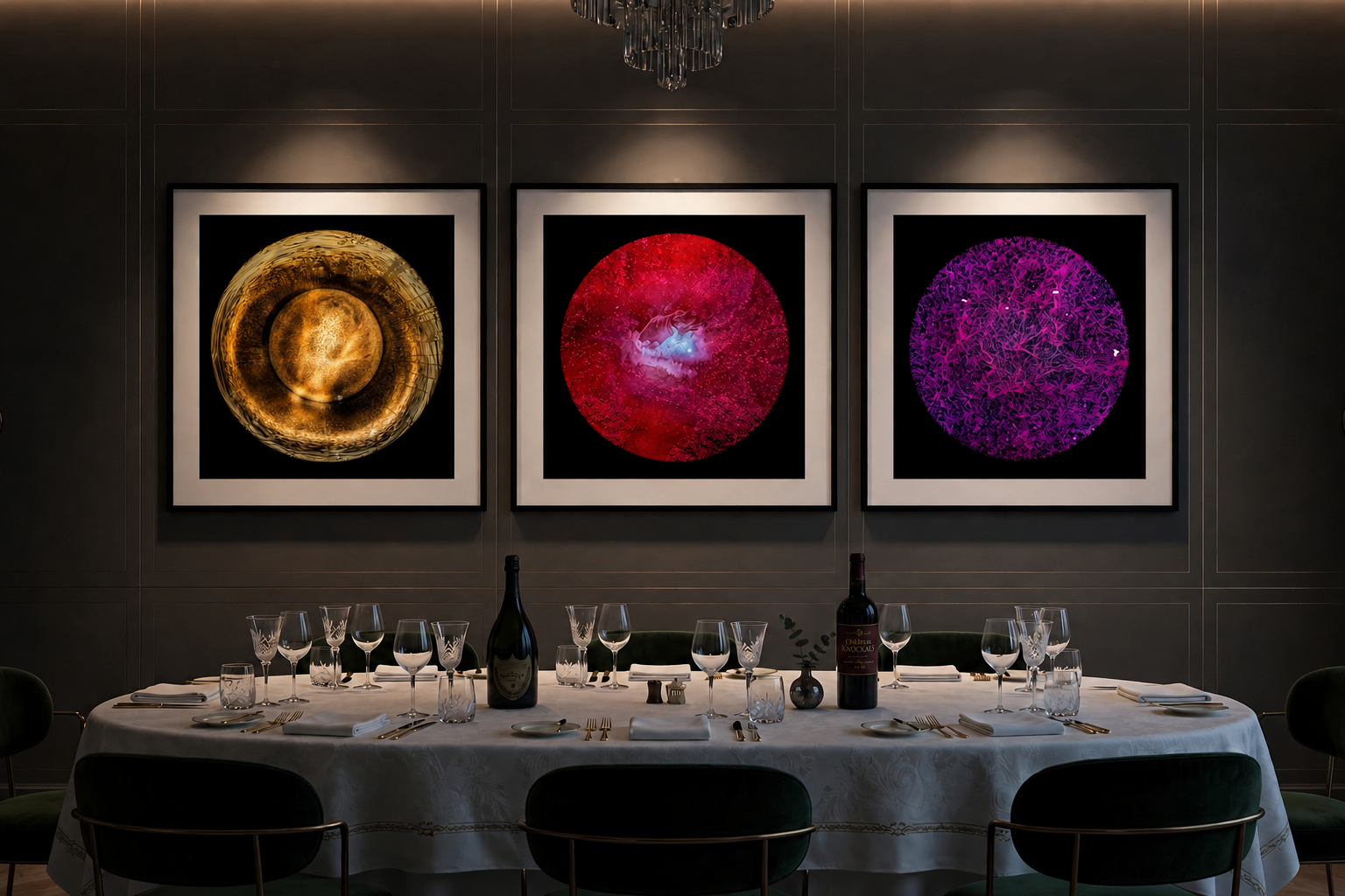 Studio 54 Fine Art contemporary artwork installation